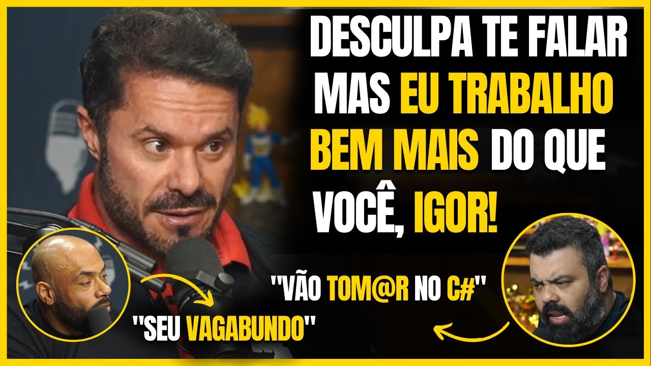 CARIANI E BALESTRIN DETONAM IGOR 3K AO VIVO | FLOW PODCAST