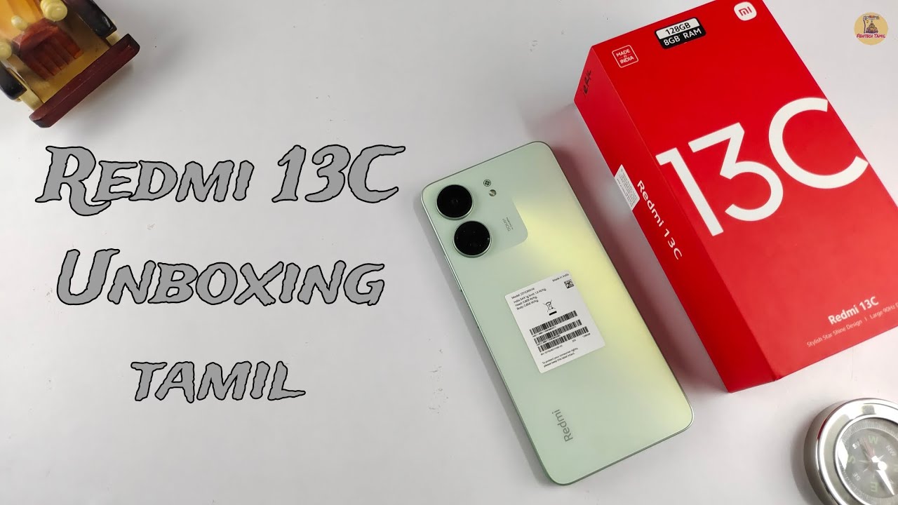 Redmi 13C Unboxing in tamil...// Good Design.. 🤔// Few Tech Tamil...