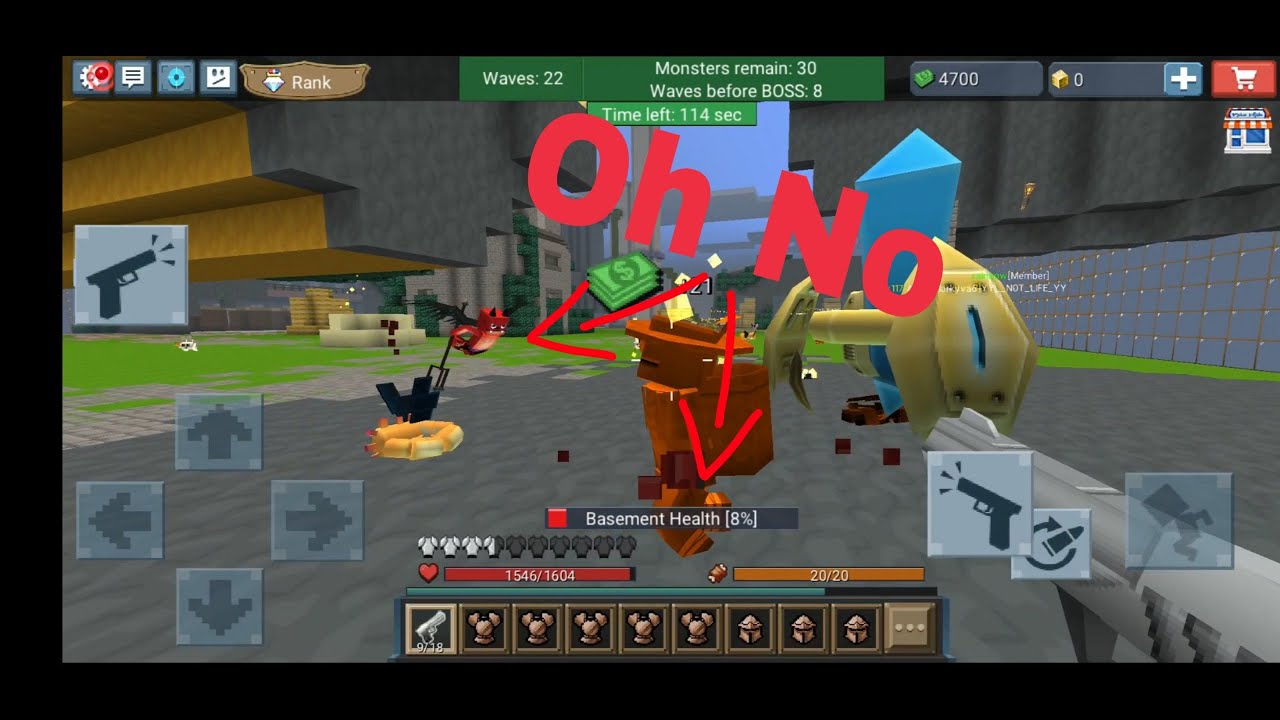 Blockman Go Alien Attack | DouZa