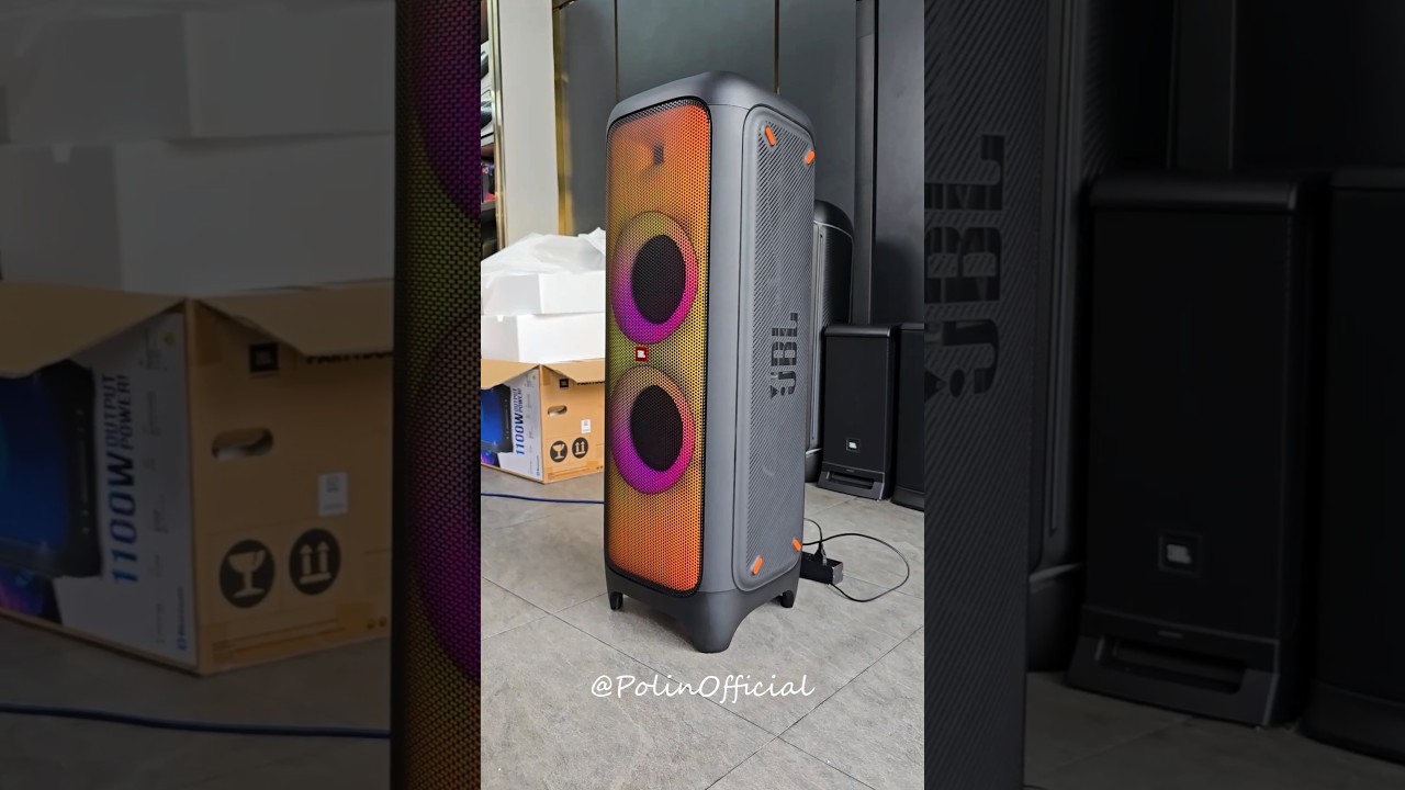 JBL PartyBox 1000: идеальная машина для вечеринок 🔥