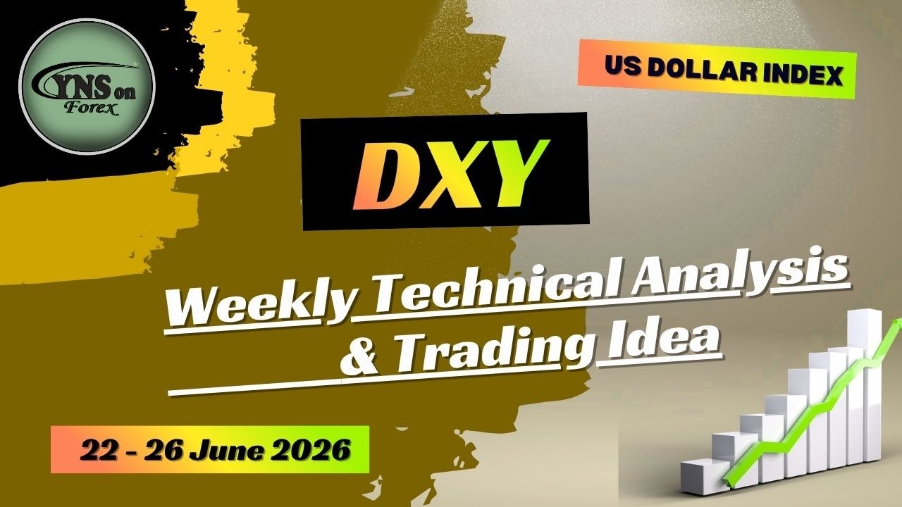 DXY | US Dollar Index Weekly Technical Analysis for 22 - 26 June 2026 by CYNS on Forex