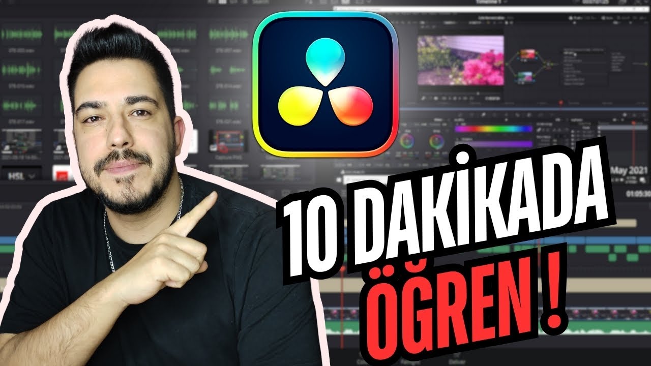 SIFIRDAN DaVinci Resolve Öğrenin! (BAŞLANGIÇ SEVİYESİ) - DaVinci Resolve Nasıl Kullanılır?