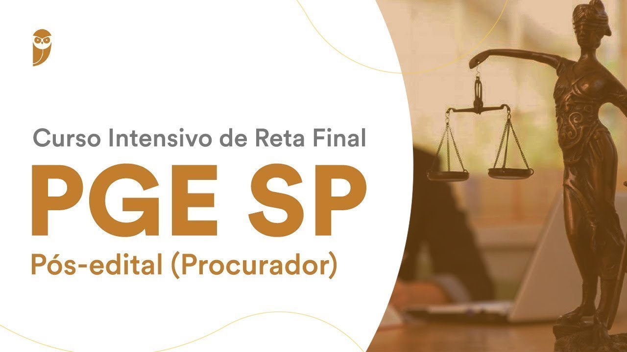 Curso Intensivo de Reta Final: PGE SP Pós-edital (Procurador): Direito Tributário