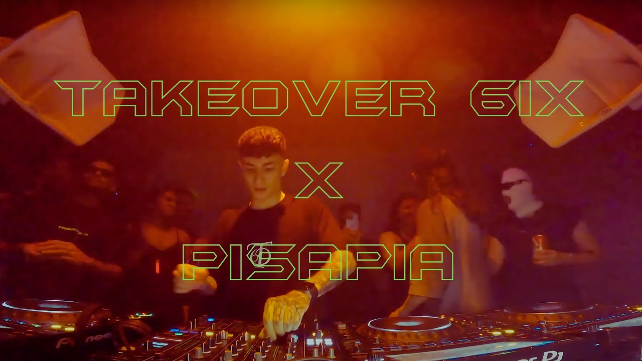 PISAPIA X TAKEOVER 6IX | TORONTO | TWO HOUR SET | HARD TECHNO SET