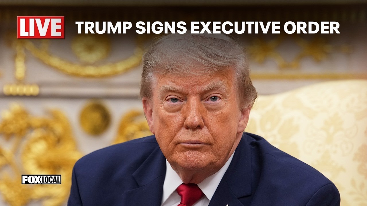 LIVE: Trump Signs Executive Order