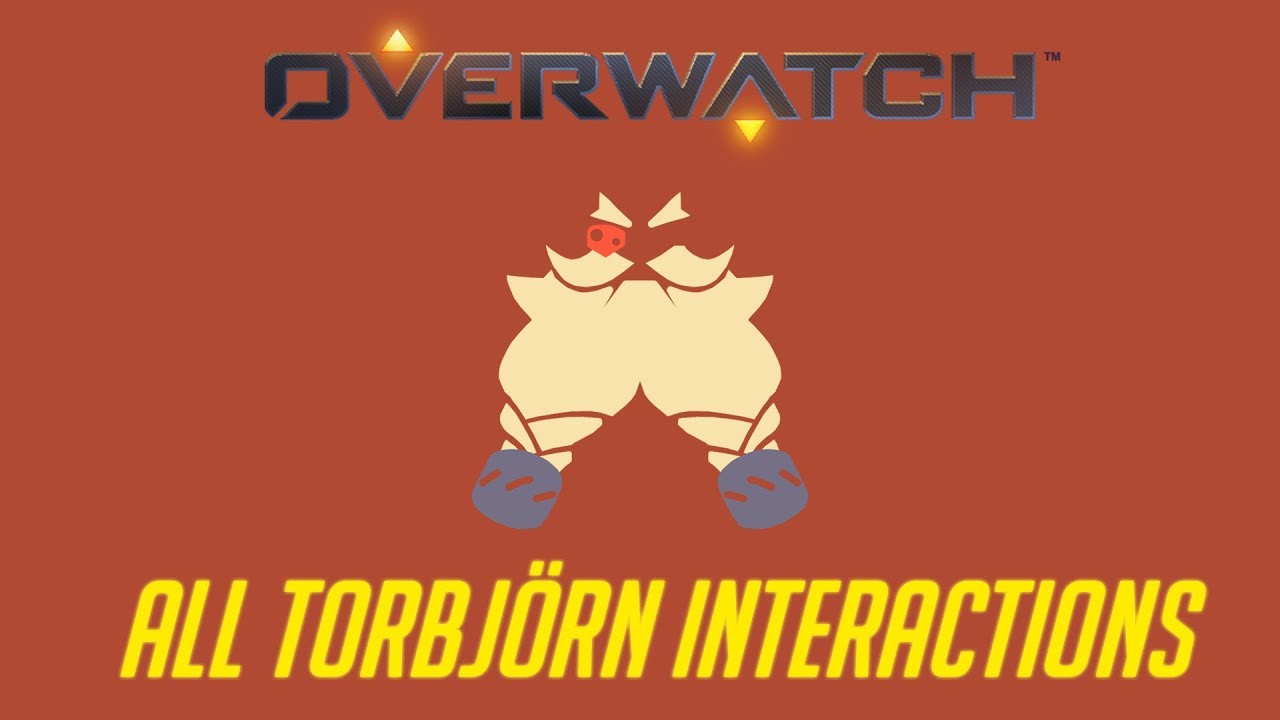 Overwatch - All Torbjörn Interactions V2 + Unique Kill Quotes