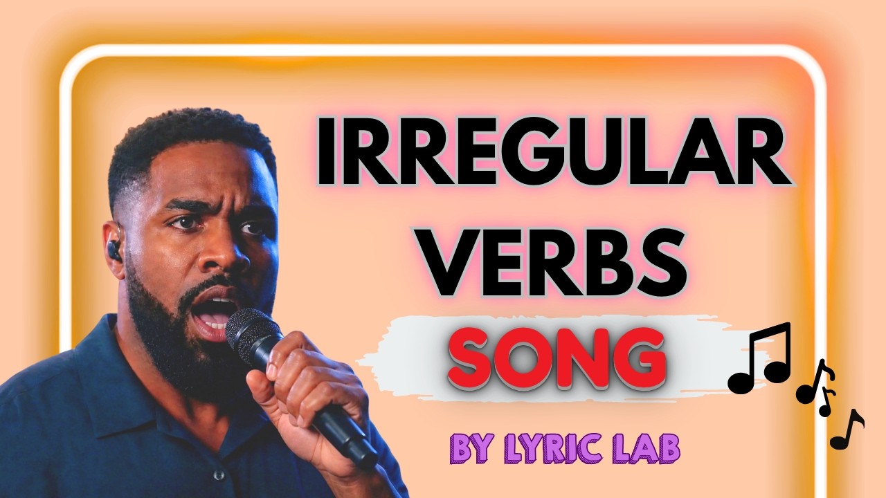 Irregular Verbs Song / Educational Rap song for kids