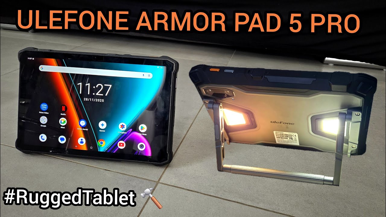 Mega Tablet con Infrarossi e Super LED 💡| ULEFONE ARMOR PAD 5 PRO 💪 | Best Rugged Best Buy 💵