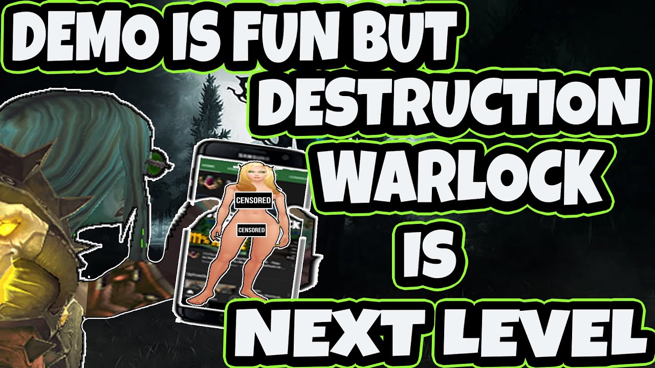 Destruction Warlock Caught in 4K - Demo is Fun but Destruction is Next Level - Shadowlands 9.1 PvP