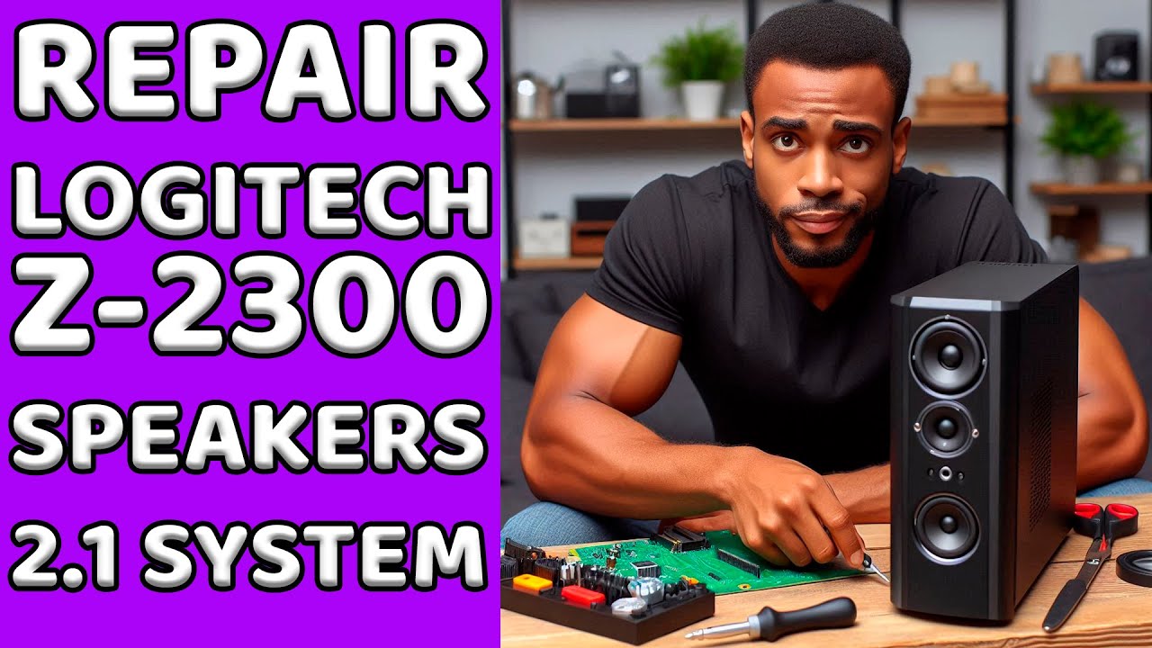 HOW TO REPAIR YOUR SATELLITE SPEAKERS FOR LOGITECH Z-2300 2.1 AUDIO SYSTEM