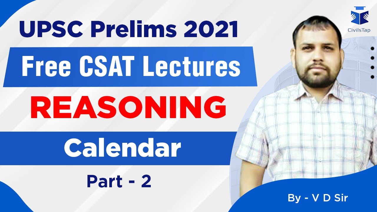 FREE Intensive CSAT Revision | UPSC Prelims 2021 | Reasoning Day 12