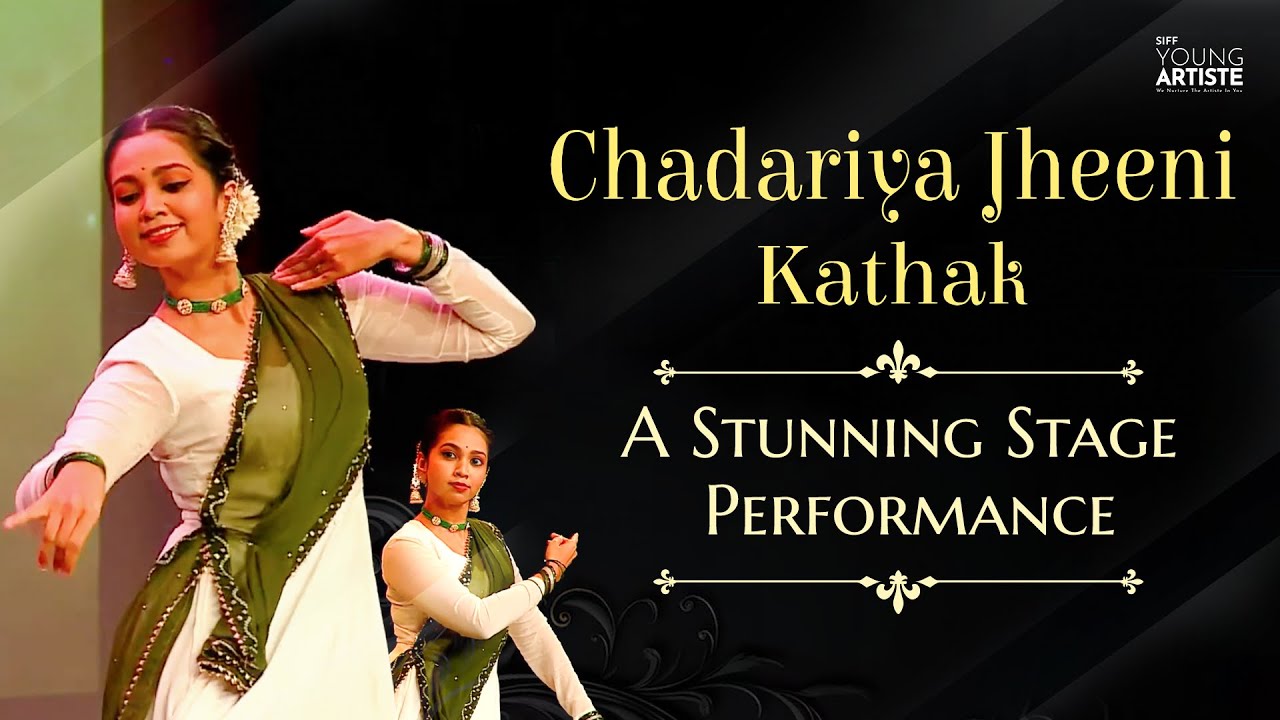 Kathak Dance Performance - Chadariya Jheeni Re | Neeaj Arya's Kabir Cafe  #stage #dance #kathak