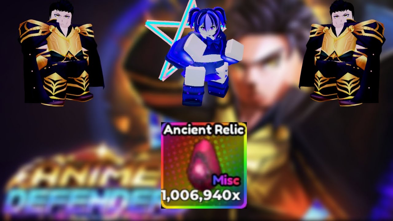 Spending 1,000,000 Ancient Relics to get Divine Tyrant on Anime Defenders!