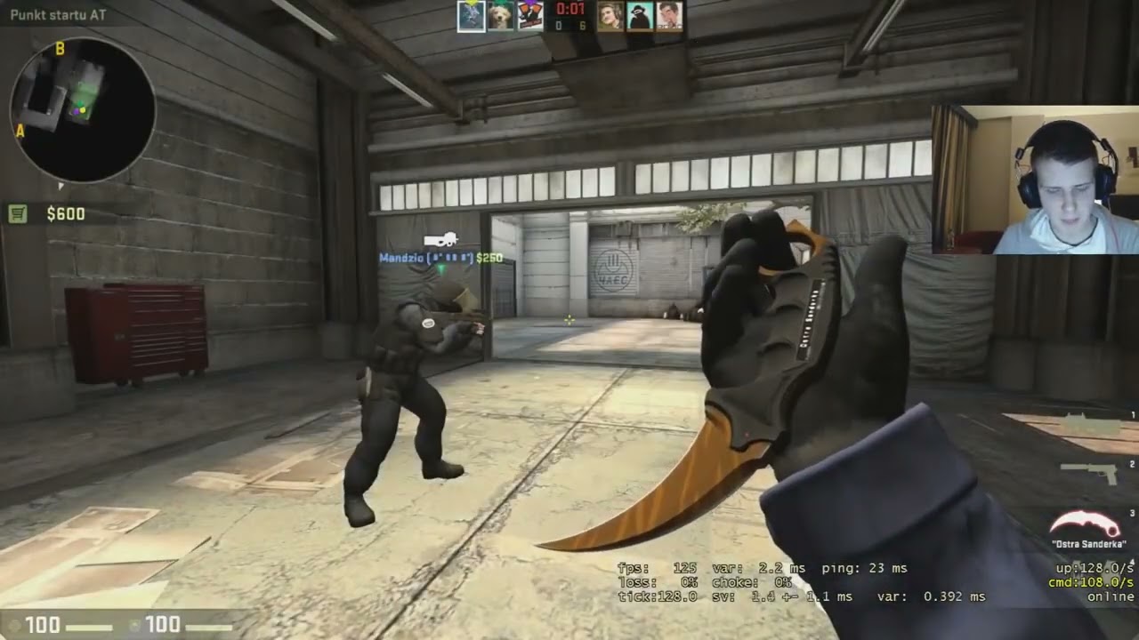 NITRO, ISAMU, MANDZIO vs IZAK, ROJO, GIMPER CS  GO - nitro reupload