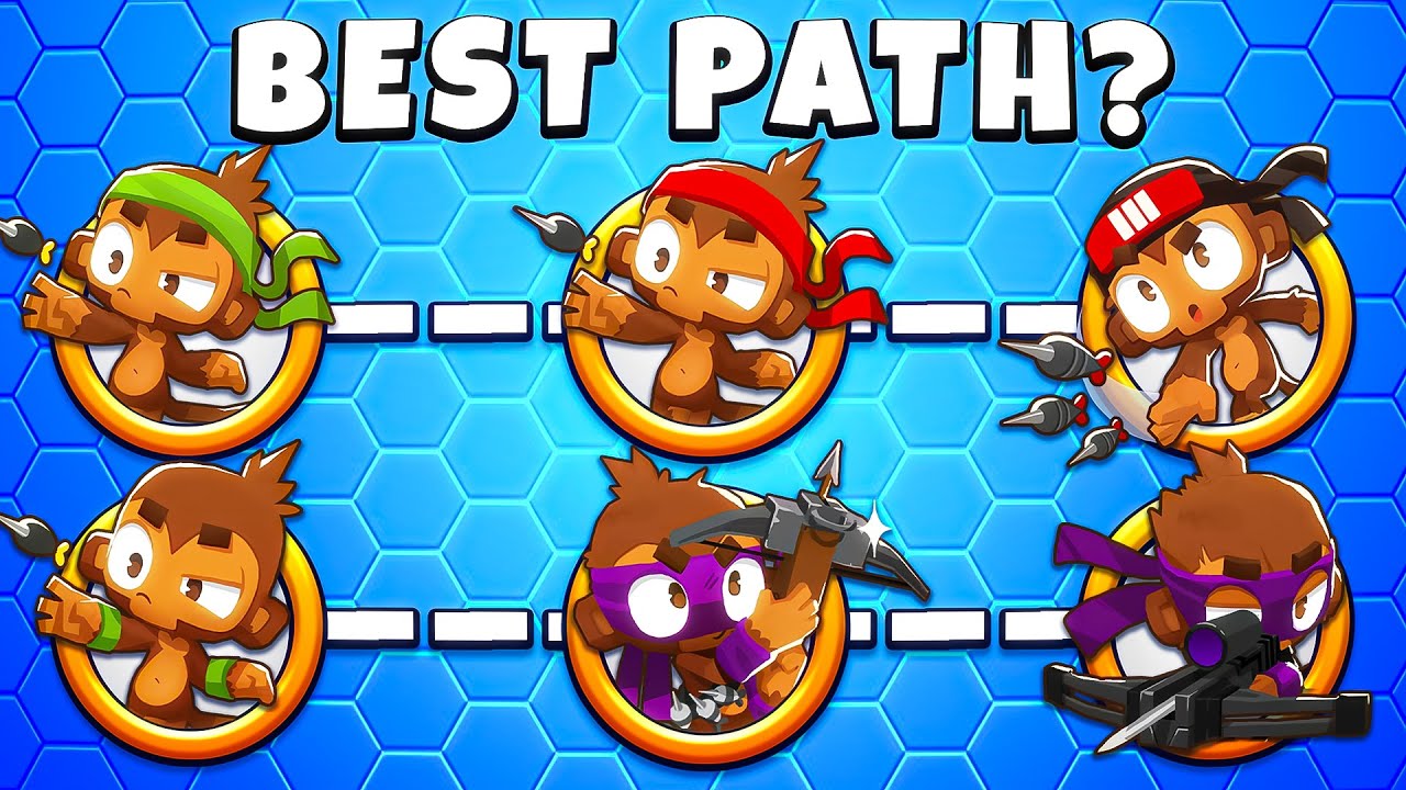 Whats the BEST PATH for EVERY Tower in BTD 6?