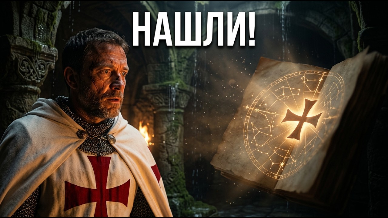 Тамплиеры зашифровали координаты в звёздах: карта, найденная в две тысячи двадцать шестом году