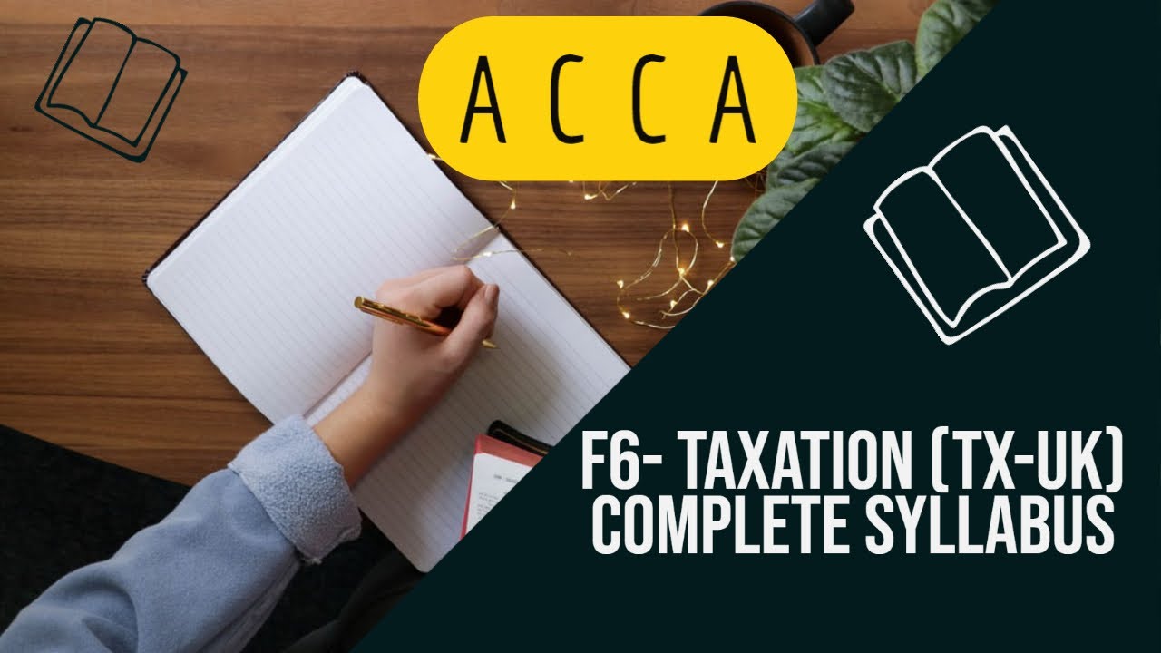 ACCA F6-Taxation (UK)- Chapter 4 - Property income (Part 1)