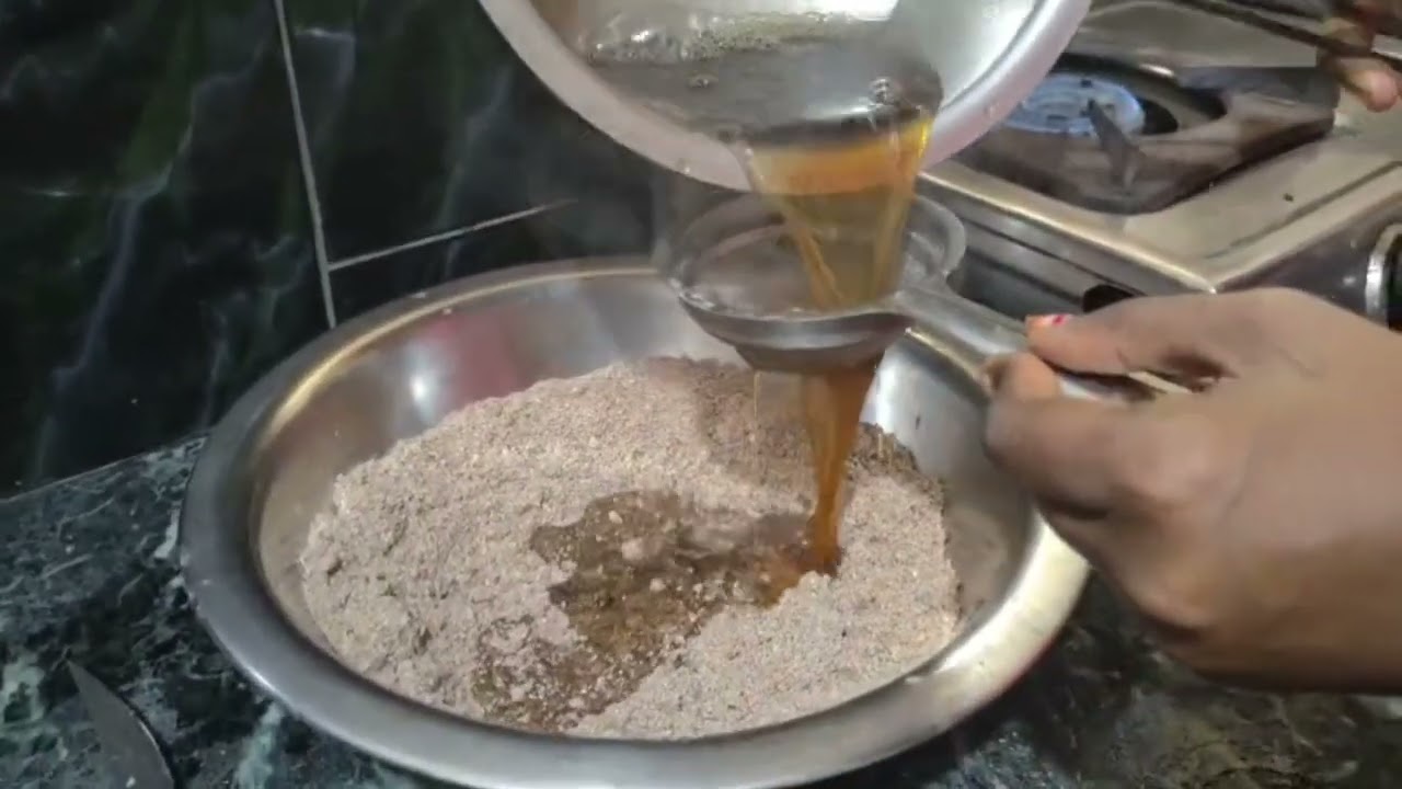 Ragi ladu making simple