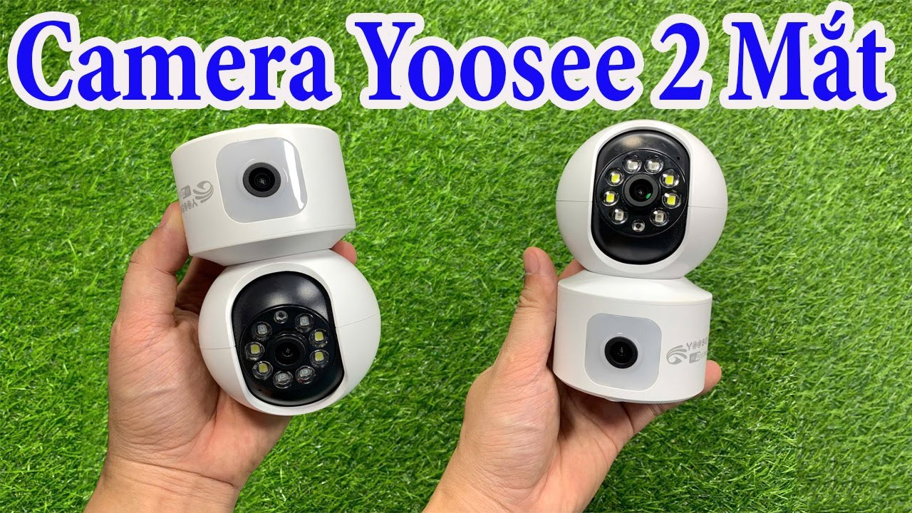 Camera Yoosee 2 Mắt Trong Nhà RẺ Nhất 2025 , Camera 2 Mắt 2 Màn Hình Xoay 360 Độ Toàn Cảnh Rõ Nét