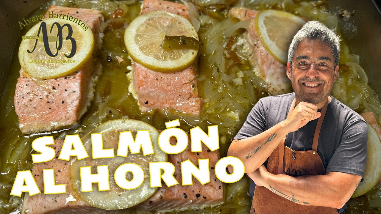 SALM&Oacute;N AL HORNO. As&iacute; se prepara el mejor y m&aacute;s jugoso pescado al horno.