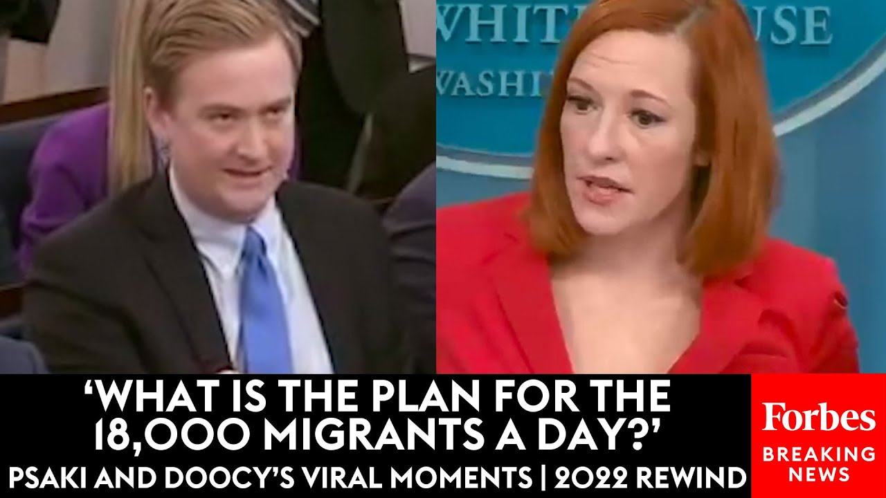 Psaki Vs. Doocy — The Best Moments Of The Past Year | 2022 Rewind