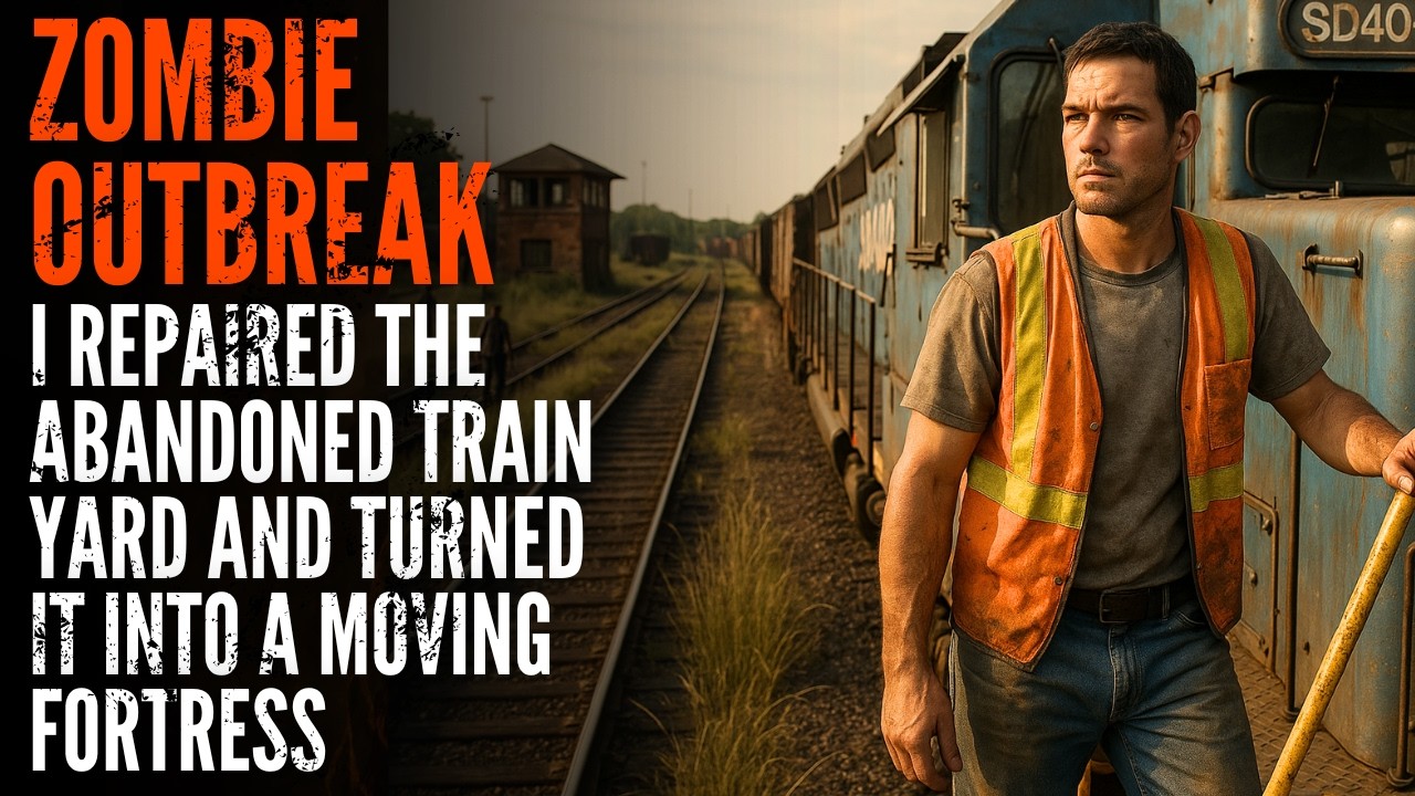 ZOMBIE OUTBREAK: I Repaired the Abandoned Train Yard and Turned It Into a Moving Fortress