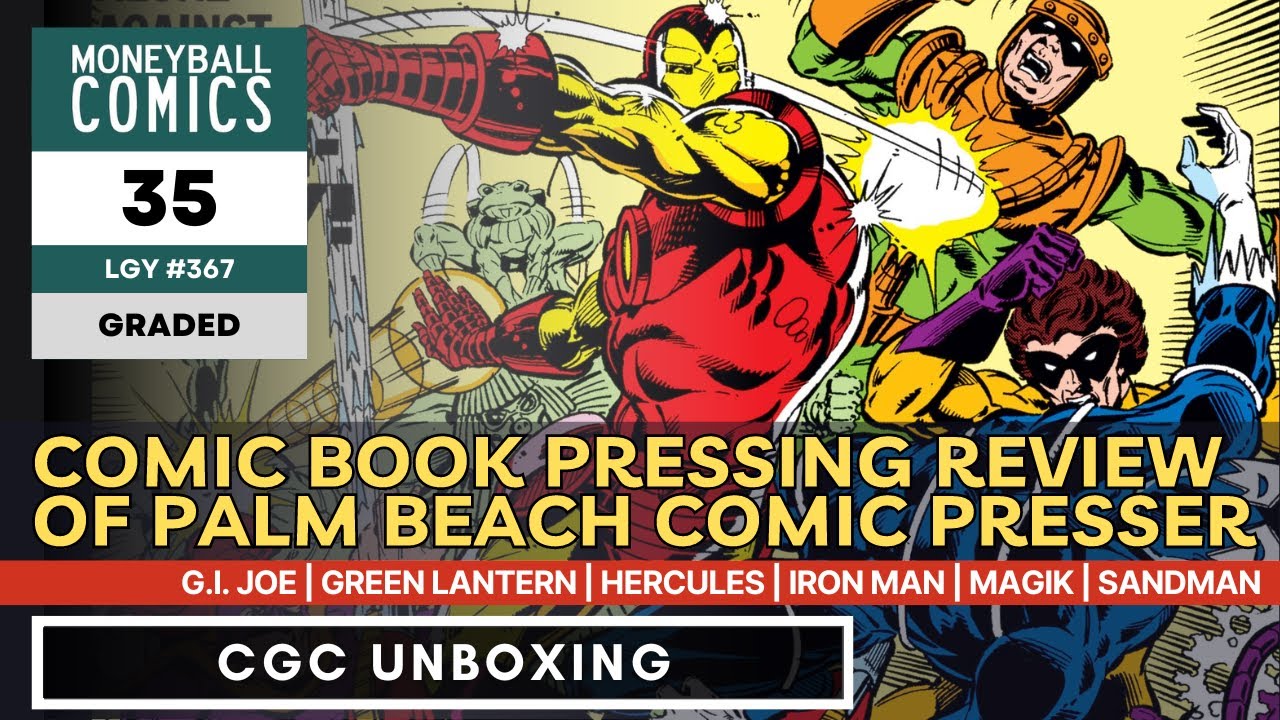 Palm Beach Comic Presser | CGC Comic Book Unboxing