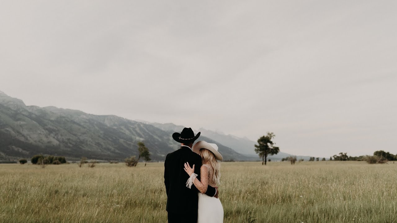 Country Rock and Roll Wedding at Snake River Ranch in Jackson, Wyoming | Ashley & Mitch