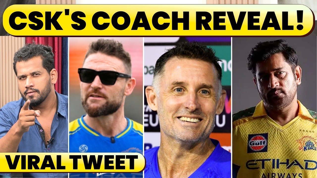 NOT HUSSEY NOR MORKEL, CSK's LATEST CRYPTIC TWEET GOES VIRAL, IS IT THE ANNOUNCEMENT?  #csk #dhoni