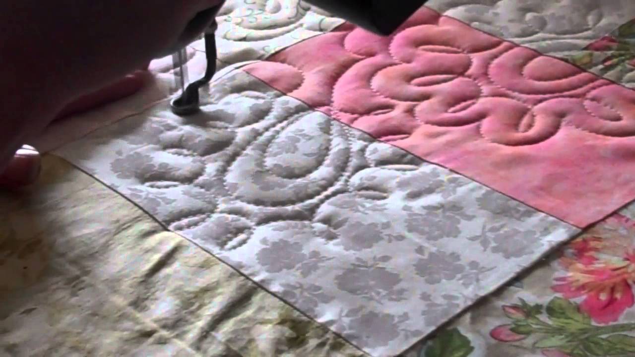 Loopy Clams Free Motion Quilting