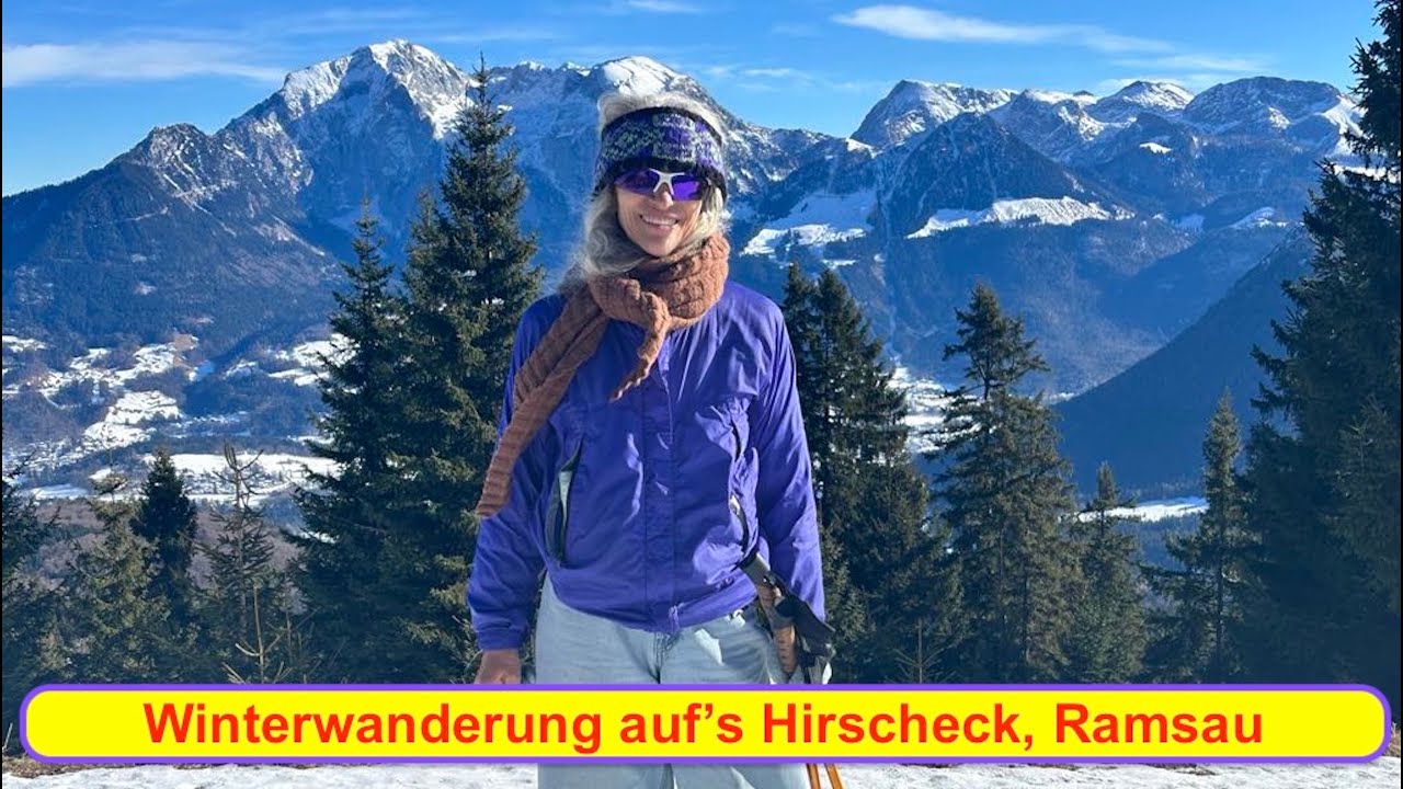 Winterwanderung auf’s Hirscheck, Ramsau / Hirscheck - winter hike