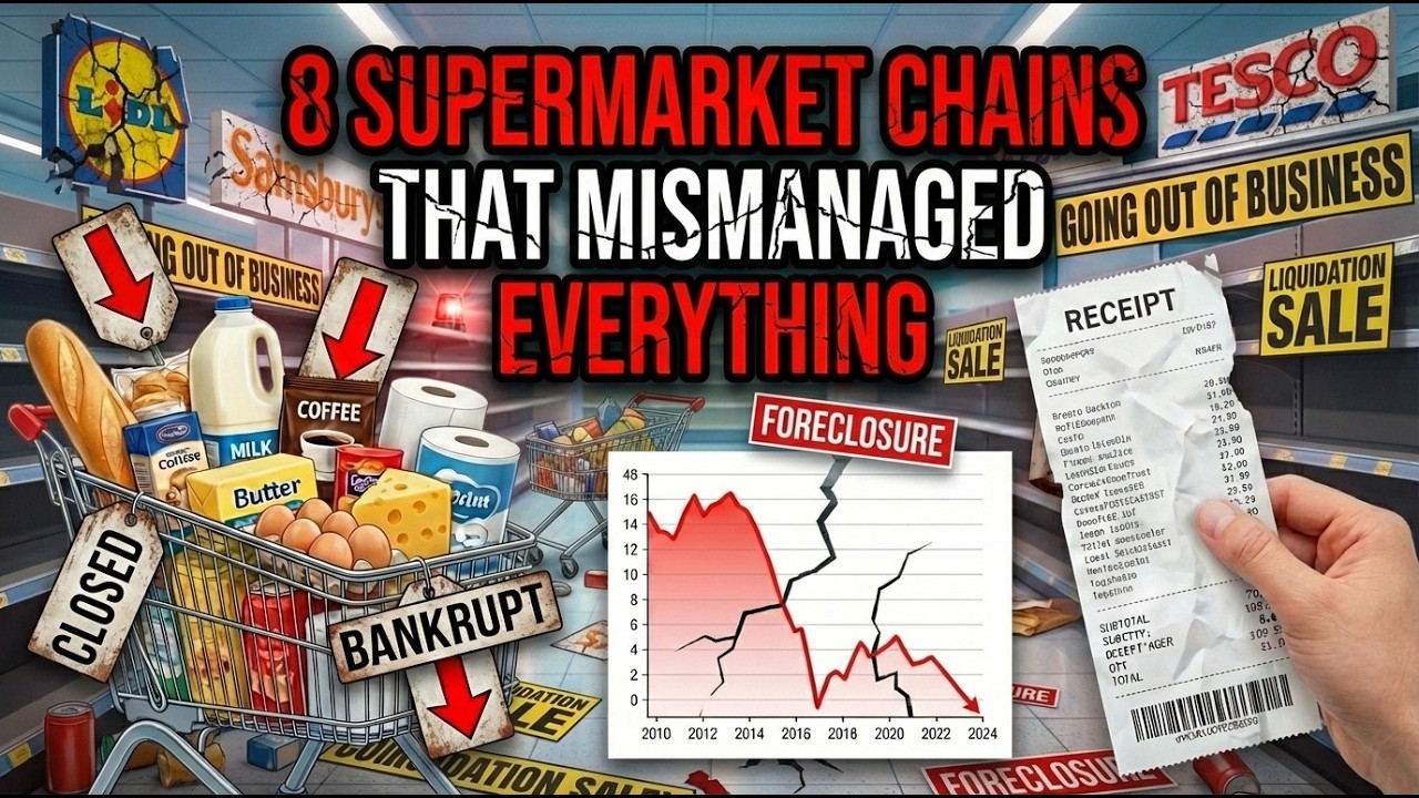 8 Supermarket Chains That Mismanaged Everything