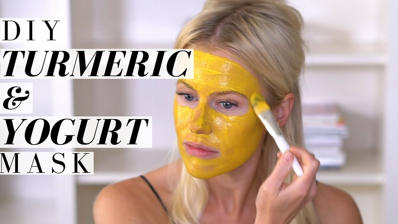 Turmeric DIY Anti-Inflammation Face Mask | Mikaela South