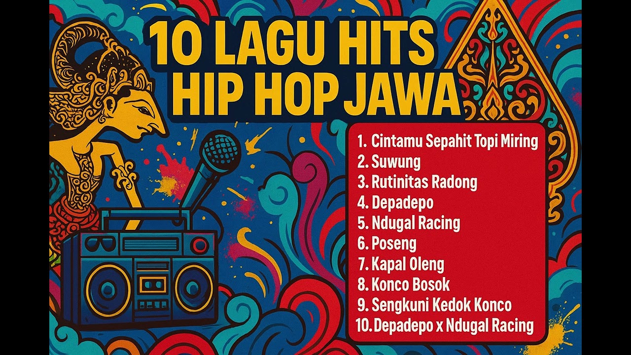 10 Lagu HipHop Jawa TERPOPULER Yang Wajib Kamu Dengar Sekarang!