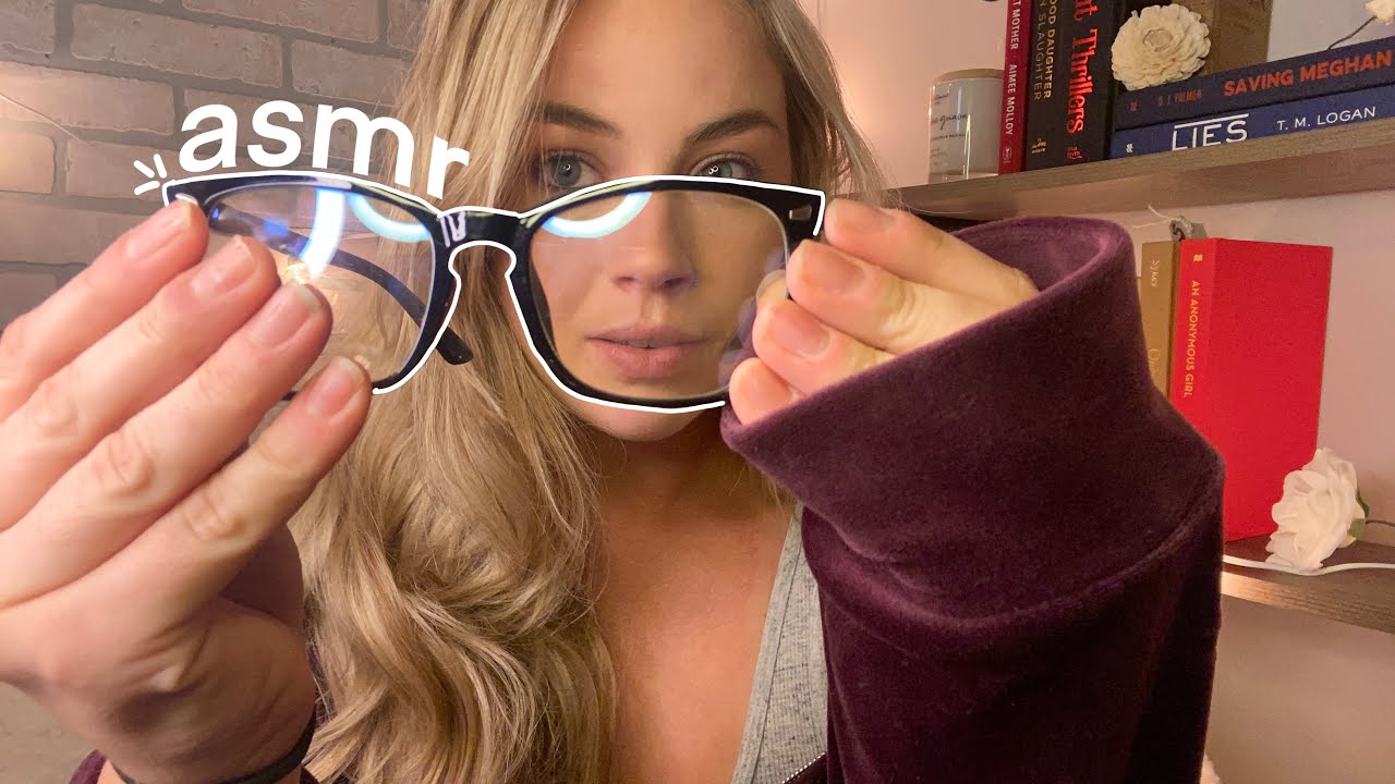 Lofi tapping on glasses - slower - ASMR for sleep