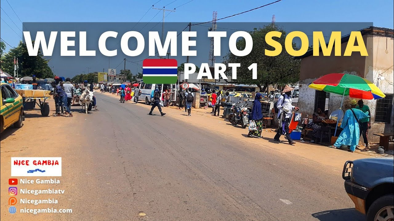 Welcome to Soma a City in The Gambia