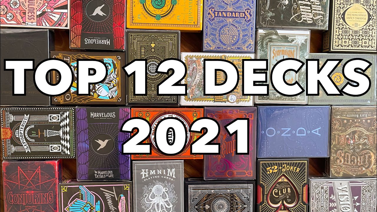 Top 12 Playing Card Decks of 2021 - The Card Guy