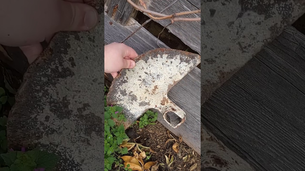 How Does This Garden Hoe Look After Intensive Restoration? Watch and Find Out!
