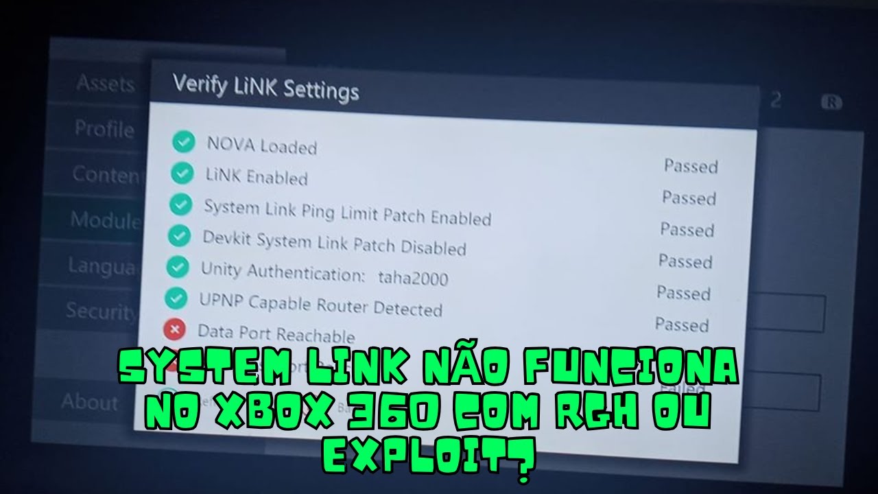 System Link Não Funciona no Xbox 360 com RGH ou Exploit? Veja a Solução!