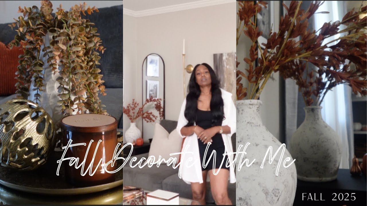 FALL DECORATE WITH ME 🍂 | Fall 2025 ✨ #falldecoratewithme #falldecor2025 