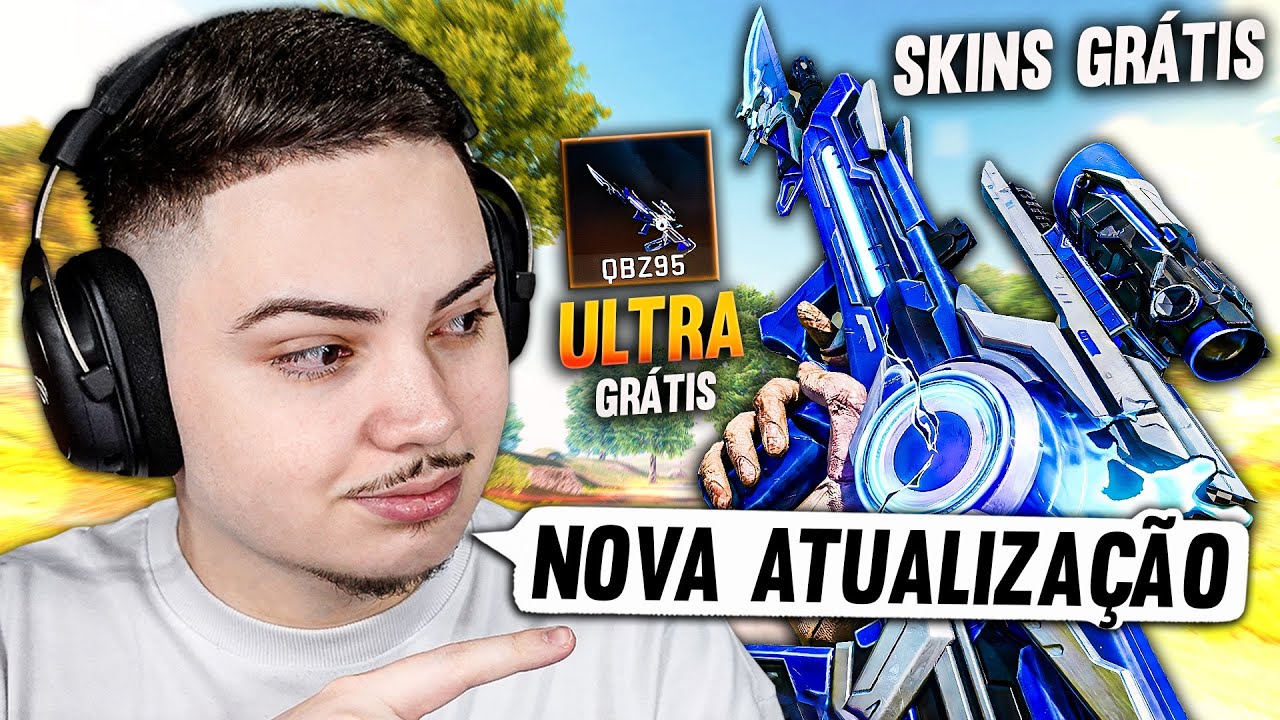 *NOVA ATUALIZAÇÃO* SKINS ULTRA GRÁTIS no BLOOD STRIKE 🔥 (QBZ95 - Sem Fim + Muitas Mudanças!)