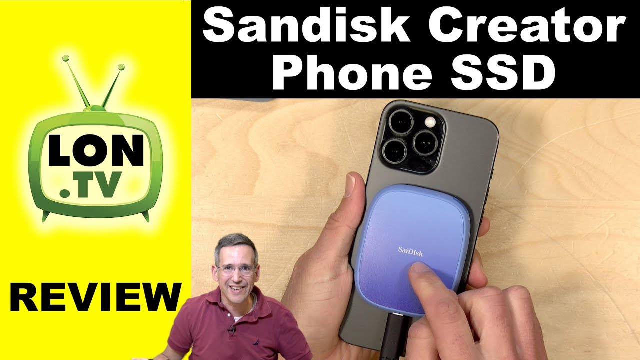 Sandisk Creator Phone SSD Review - It Doesn't Trip the iPhone's Circuit Breaker