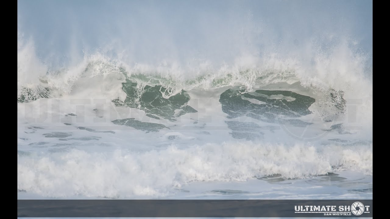 Big surfing Newquay, Cornwall - Fistral Beach - 16/11/2018
