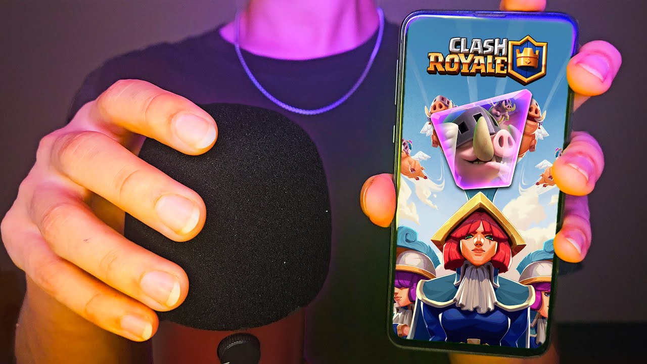 ASMR Clash Royale - Evolution Royal Hogs Challenge