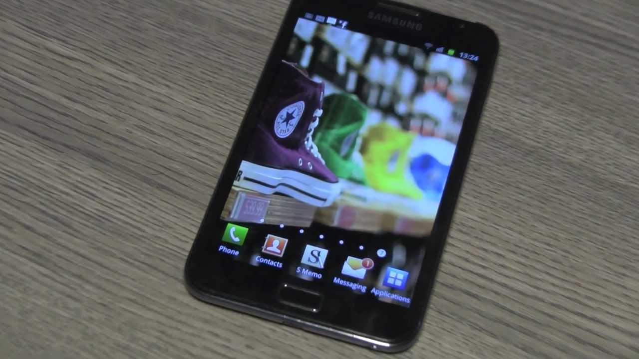 Galaxy Note Unboxing + Flip Leather Cover and Hands on