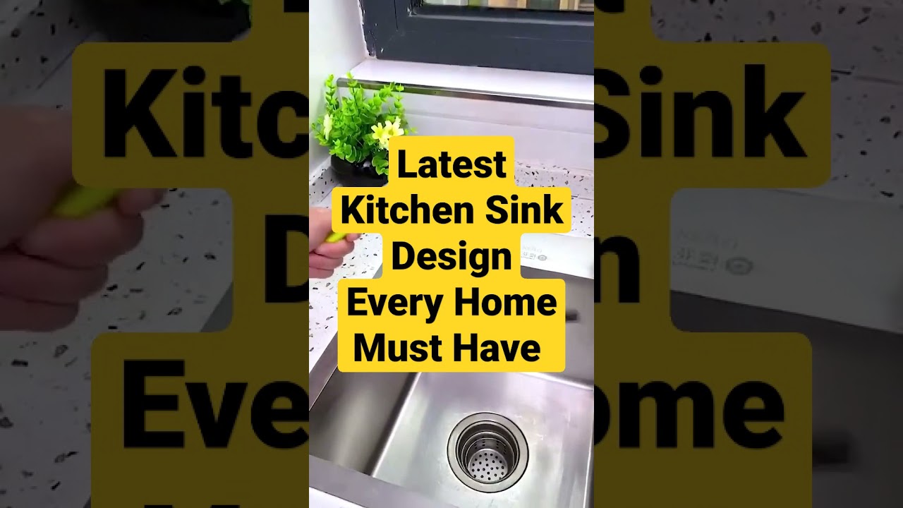 Latest Kitchen Sink Design Every Home Must Have