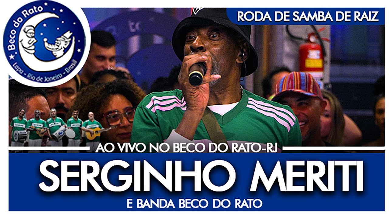 Roda de Samba de Raiz do Beco do Rato convida Serginho Meriti