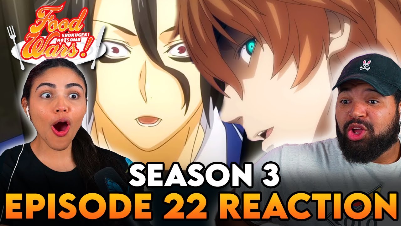 Ишшики раскрывает свою истинную сущность! | Food Wars, 3 сезон, 22 серия. Реакция