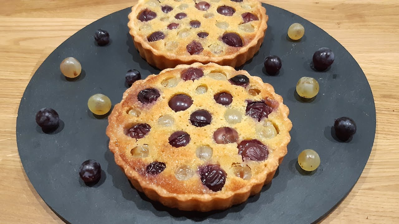 Tartelettes amandine aux raisins 🍇 - n°415