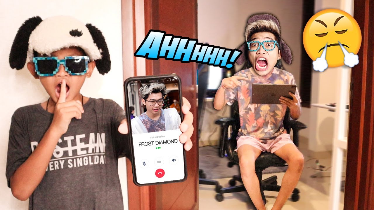FROST DIAMOND'S PHONE REVENGE PRANK WHILE PUSHING RANK, HE IMMEDIATELY DIED! HE GOT EMOTIONAL!!!